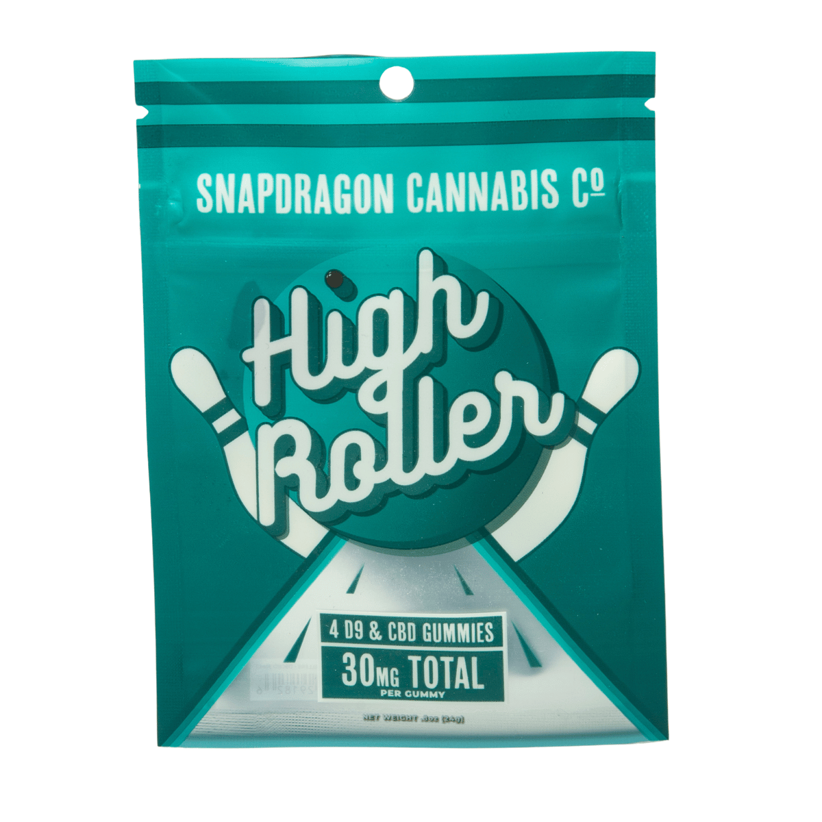 High Rollers THC/CBD Gummies 30mg