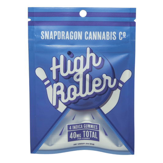 High Rollers Indica Blend Gummies 40mg