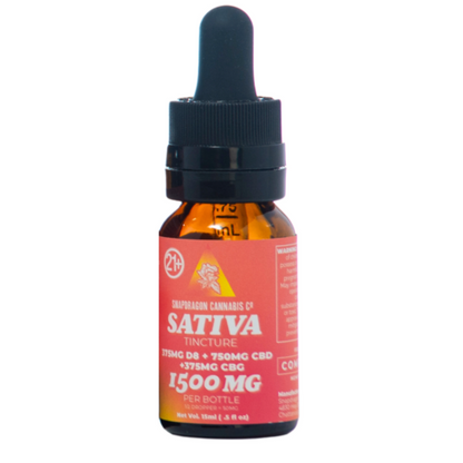 Snapdragon Cannabis Co. Sativa and Indica Tinctures 15ml