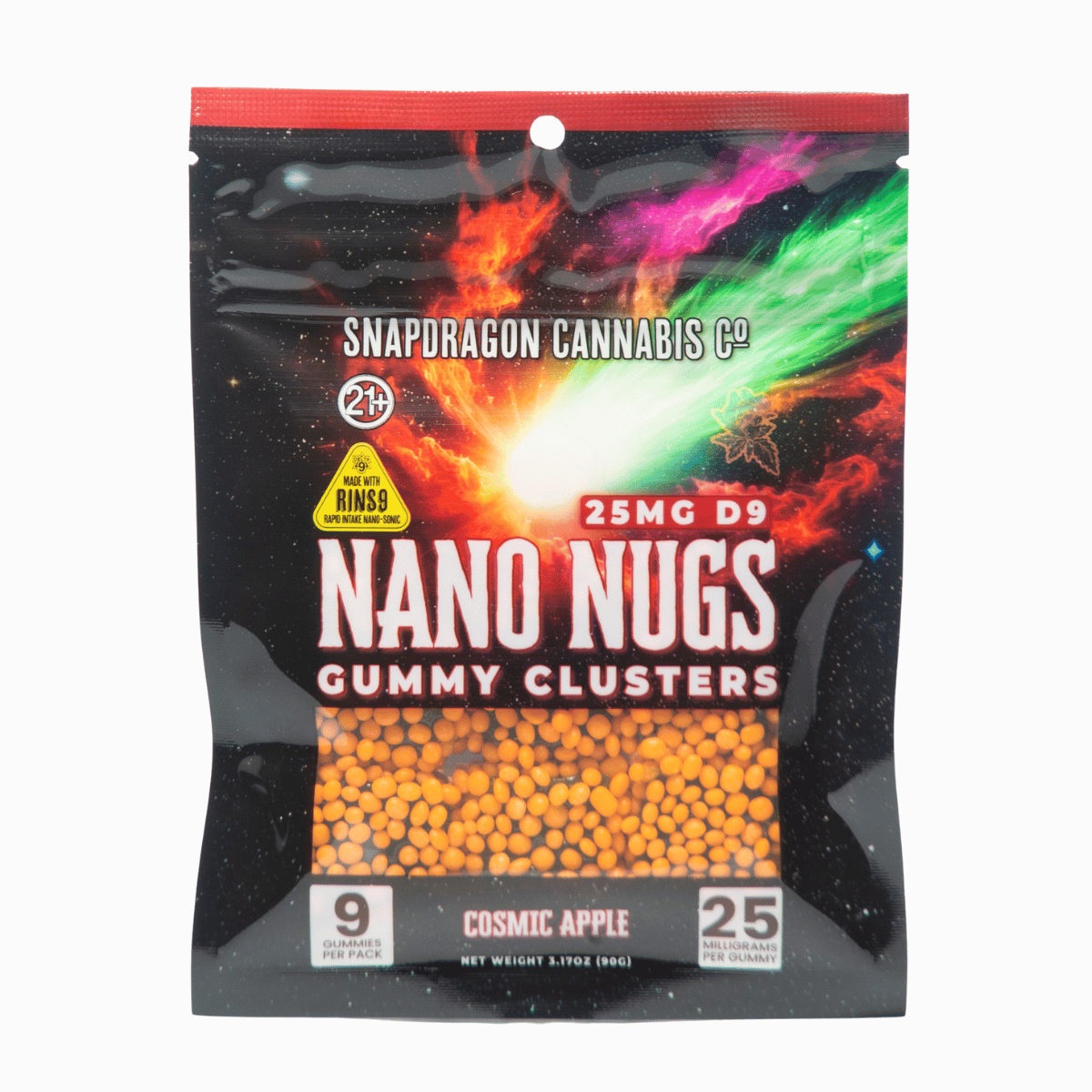 Delta-9 THC RINS9 Nano Nug Gummy Clusters