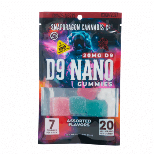 Delta-9 THC RINS9 Nano Gummies