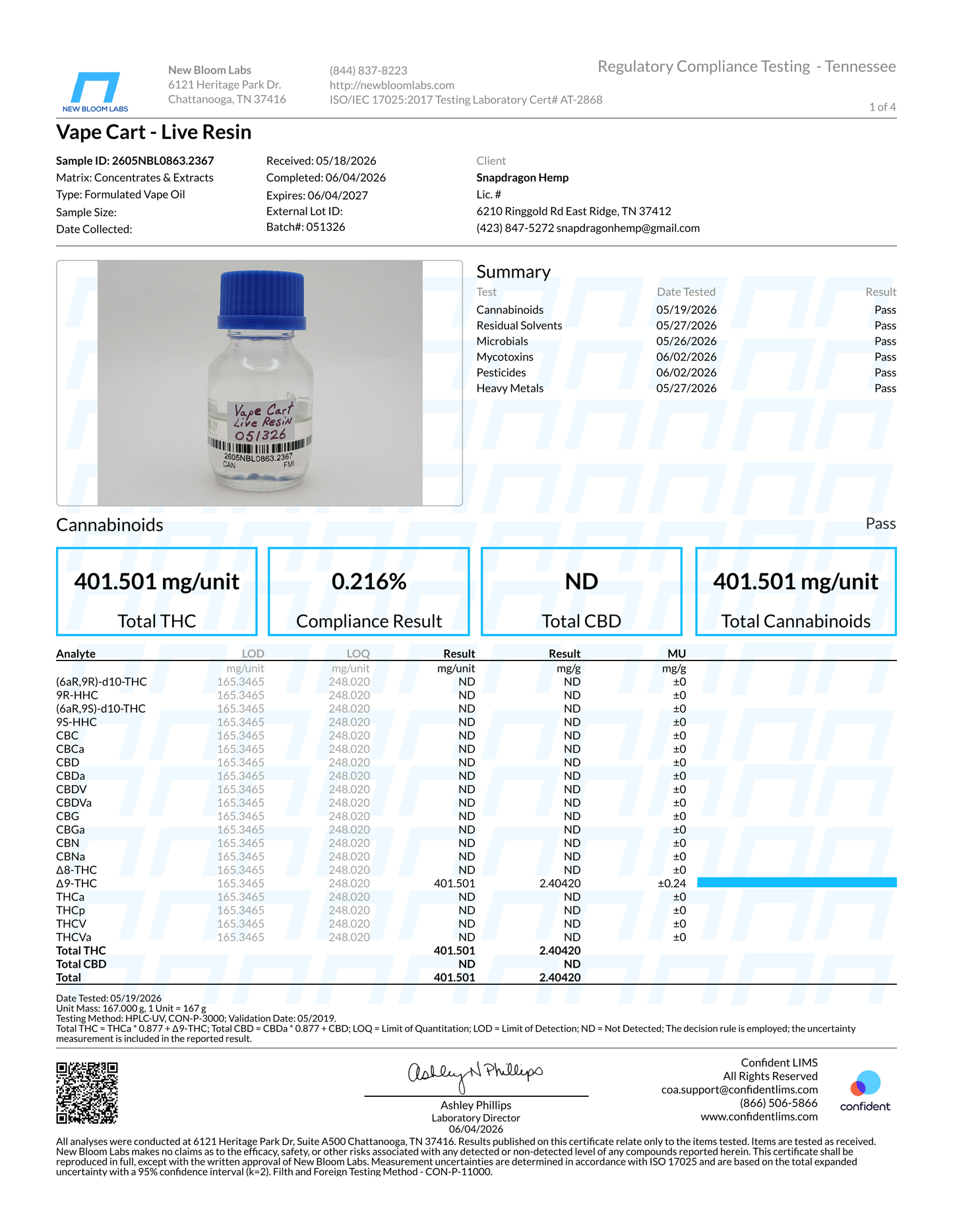 Tennesse-Compliant Delta-9 THC Live Resin Vape Cartridges