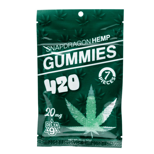 Delta-9 THC Infused “420” 20mg Gummies