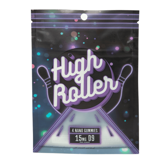 High Rollers Nano THC Gummies 15mg