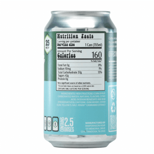 Doobie Blast Delta-9 THC Infused Soda