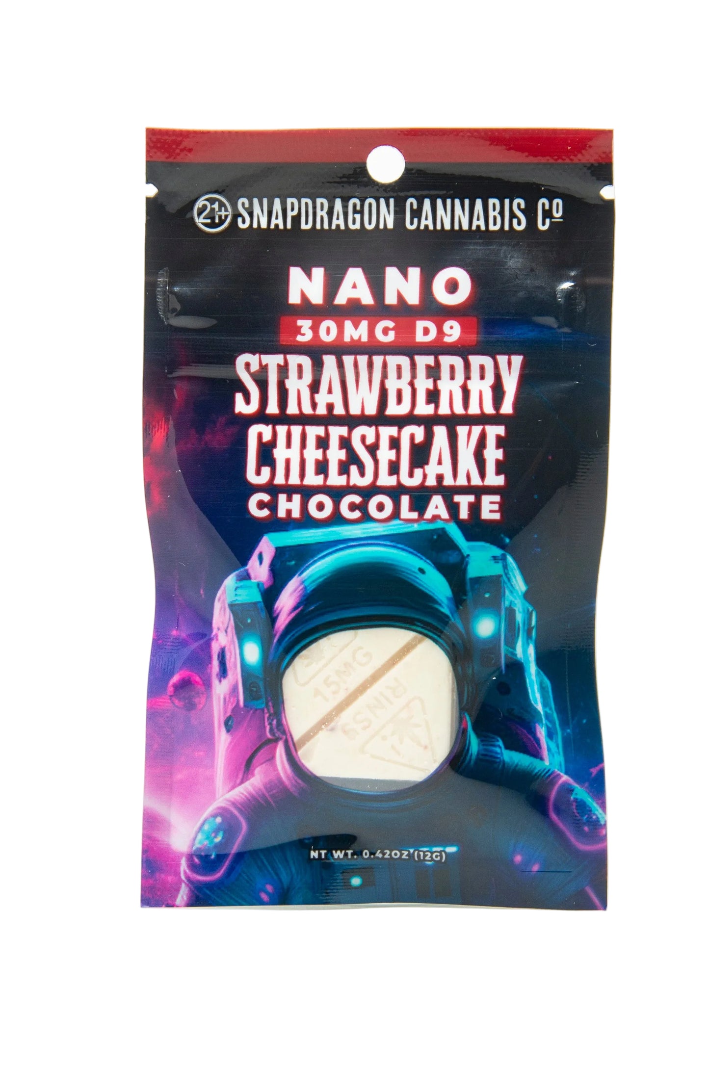 Delta-9 THC Infused Nano Chocolate Bars