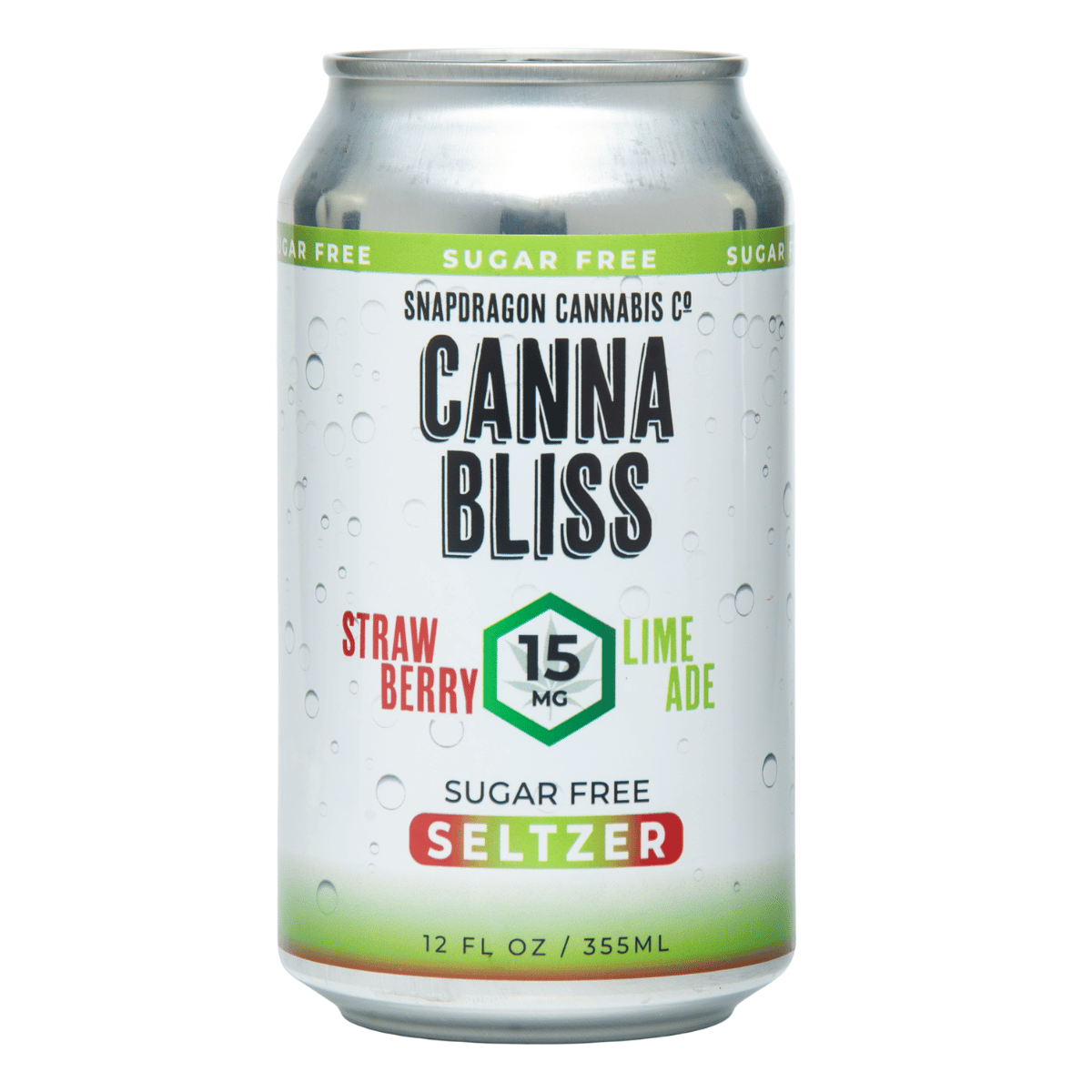 15mg Delta-9 THC Strawberry Limeade Canna Bliss
