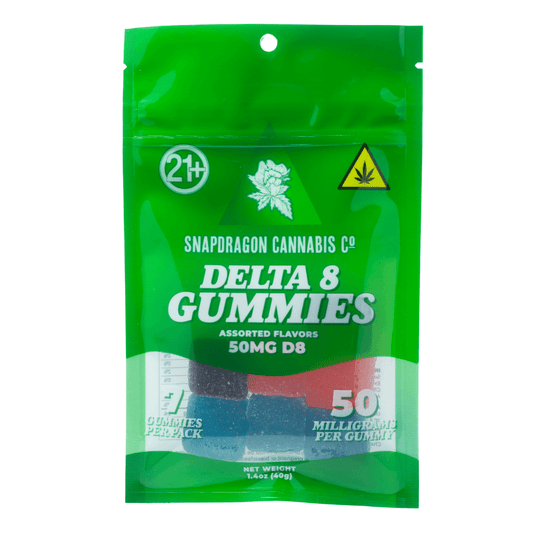 Delta-8 THC Infused Gummies 50mg